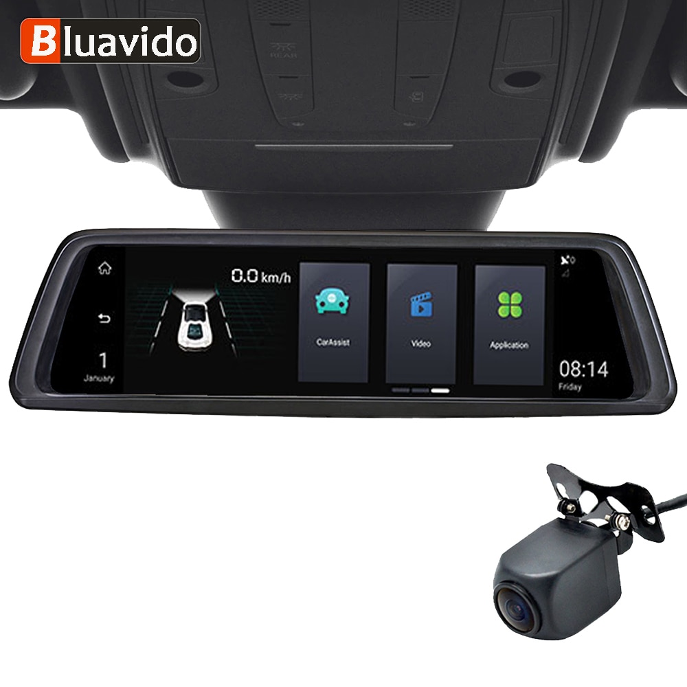Bluavido-12 ̷ 4G ȵ̵ ڵ ī޶ GPS FHD..